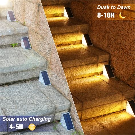 outdoor steps solar lights|Best Solar Step Lights: Our Top 10 for 2023 .